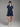 RIBBON MINI DRESS EYELET_NAVY