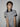 NEOPRENE TOP HALF SLEEVE SQUARE LOGO_GREY