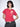 SLIM TSHIRT UNE ROSE_RED IVORY