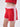 COTTON KNIT SHORTS COLOR CONTRAST_RED