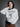 SWEATSHIRT RAGLAN SWING THE TAIL DDANJI PEARL NECKLACE_WHITE NAVY