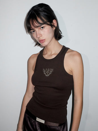 TANK RACER ALUMNI CLASSIQUE_BROWN BEIGE