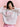 SWEATSHIRT TRIPLE FLOWER_WHITE PINK