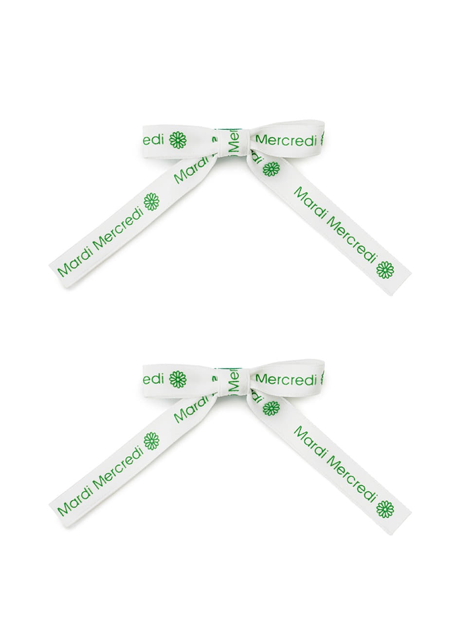 KIDS MINI HAIR CLIP 2PCS_GREEN