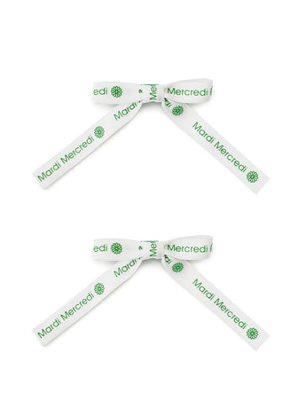 KIDS MINI HAIR CLIP 2PCS_GREEN