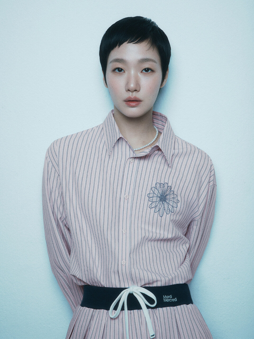 COTTON SHIRT STRIPE_PINK BLUE